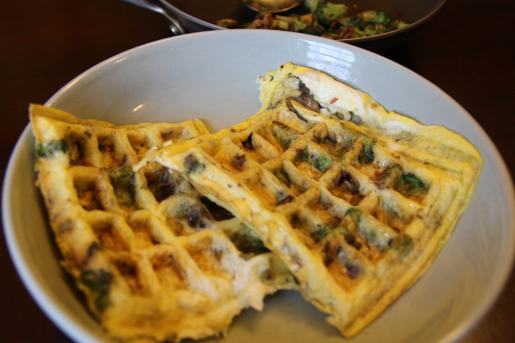 Egg Waffle Sandwich Shamrock Spice